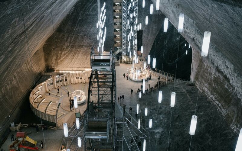 A look inside an underground salt mine. © Julia Volk / Pexels