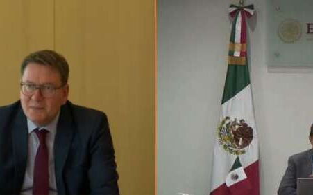 Dr Thomas Zielke (BMWi) and Alfonso Guati Rojo (SE)