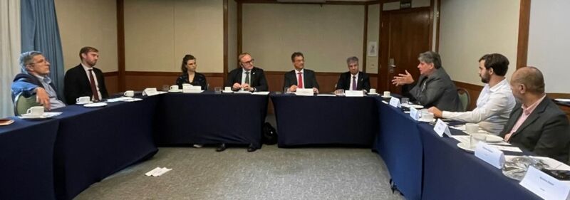 The experts discussed trade barriers in the mechanical engineering sector. © GPQI-GIZ