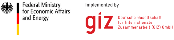 Logos BMWE - Implemented by GIZ