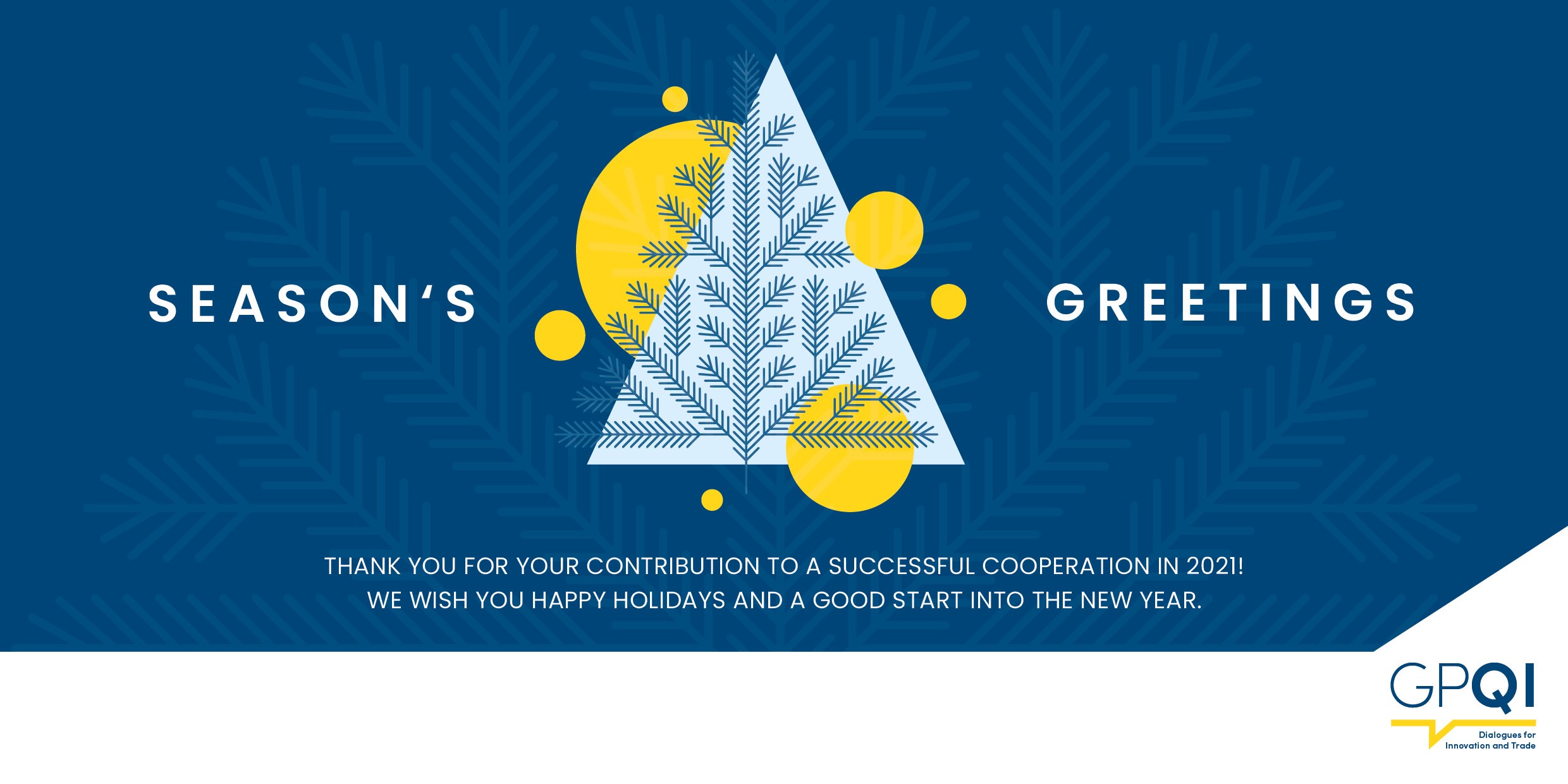 GPQI wishes you happy holidays and a healthy new year. 